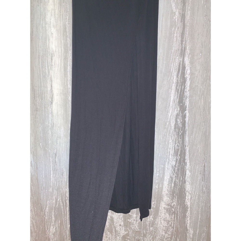 Black Maxi Slit bottom Dress - Picture 5 of 5